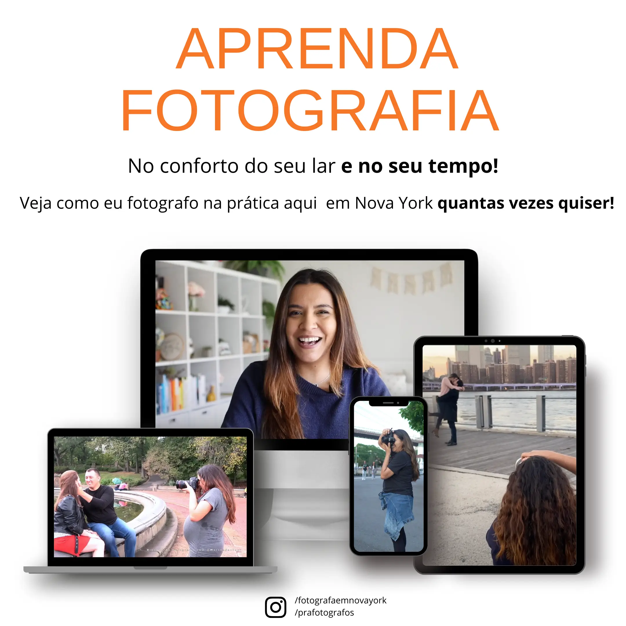 Aprenda a fotografar